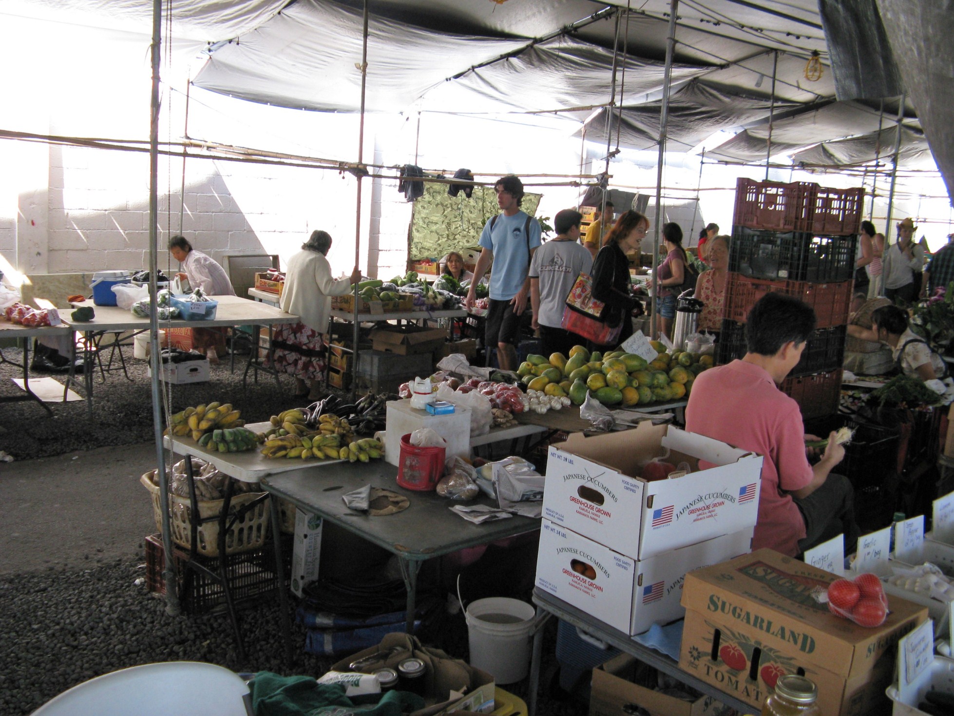 Markttag in Hilo